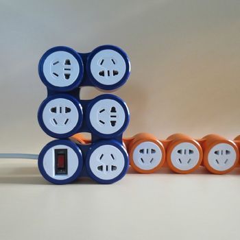 浪淘沙/工廠直銷/一件代發(fā)/創(chuàng)意個(gè)性百折變形/安全旋轉(zhuǎn)排插/插座_溫州