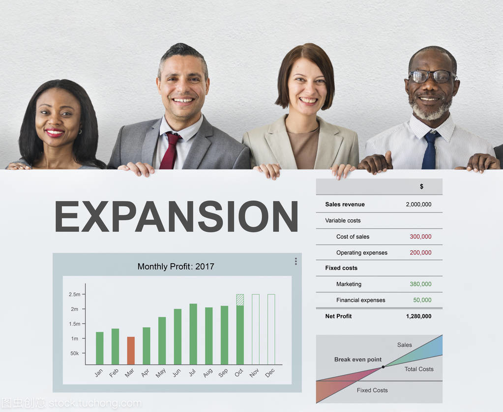 商務人舉行信息板